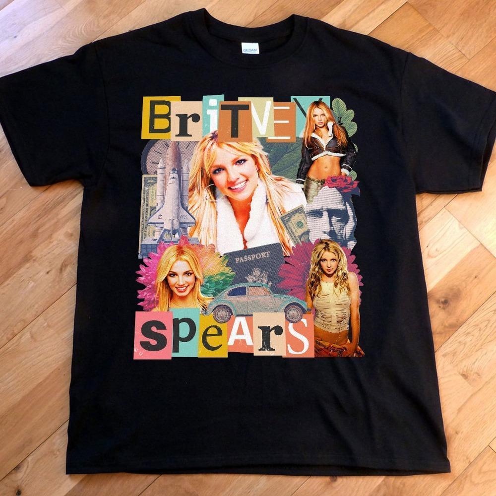 Britney Spears Black T-Shirt